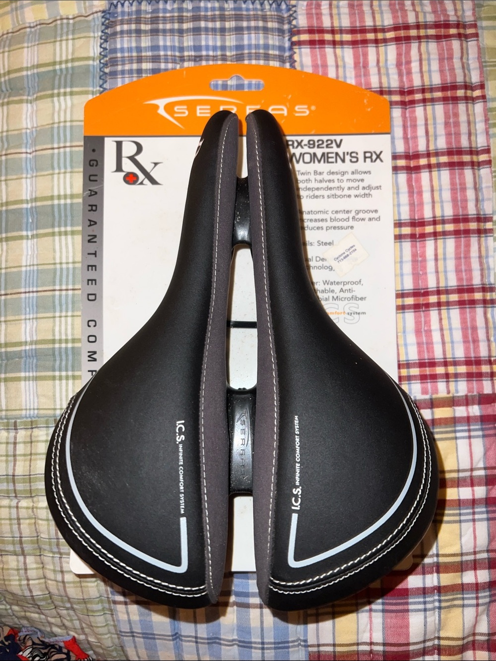 Serfas Women's RX-922V Bike Seat